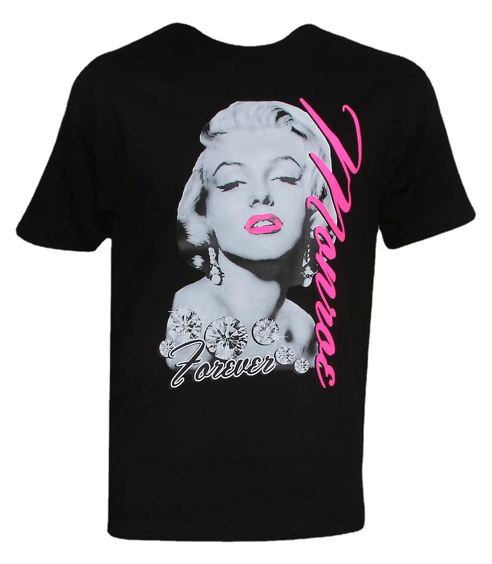 Футболка с надписью Forever diamond Marilyn Monroe. Летняя Хлопковая мужская футболка с коротким рукавом и круглым вырезом, Новинка
Футболка с надписью Forever diamond Marilyn Monroe. Летняя Хлопковая мужская футболка с коротким рукавом и круглым вырезом, Новинка