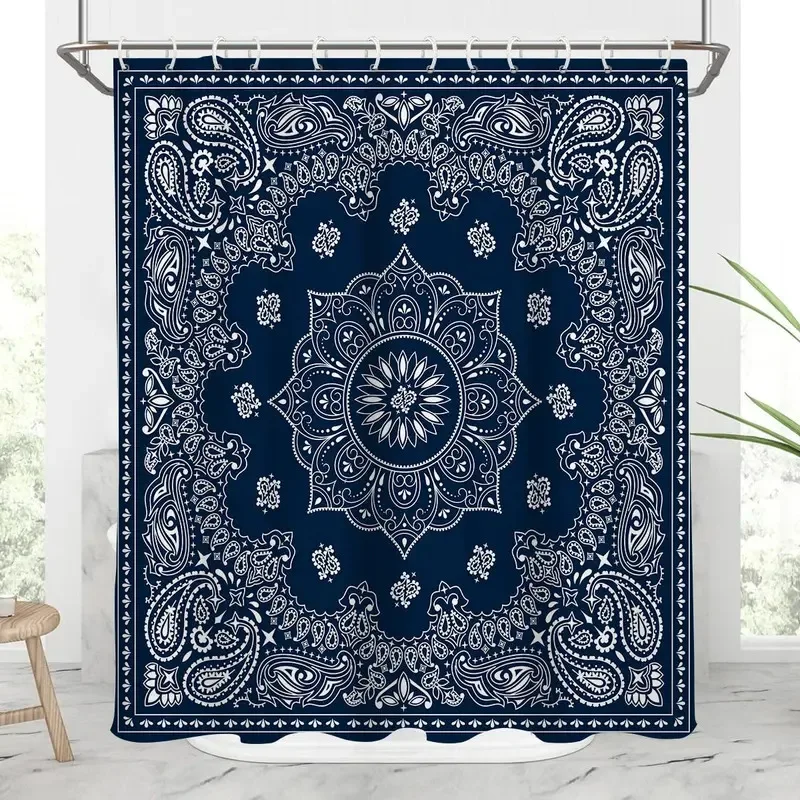 FWM05Bandana Юго-Западная Занавеска Для Душа Пейсли Темно-Синий Бохо Мандала Цветочный Декор Для Ванной Комнаты Полиэфирная Ткань Водонепроницаемая wi6Hn$
FWM05Bandana Юго-Западная Занавеска Для Душа Пейсли Темно-Синий Бохо Мандала Цветочный Декор Для Ванной Комнаты Полиэфирная Ткань Водонепроницаемая wi6Hn$
