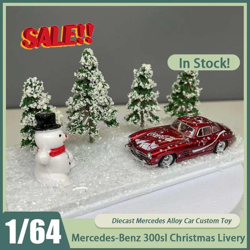 New In Stock Seeker 1:64 Mercedes-Benz 300sl Christmas Livery Alloy Miniature Diecast Limited Mercedes Ornaments Custom Toy Gift
New In Stock Seeker 1:64 Mercedes-Benz 300sl Christmas Livery Alloy Miniature Diecast Limited Mercedes Ornaments Custom Toy Gift