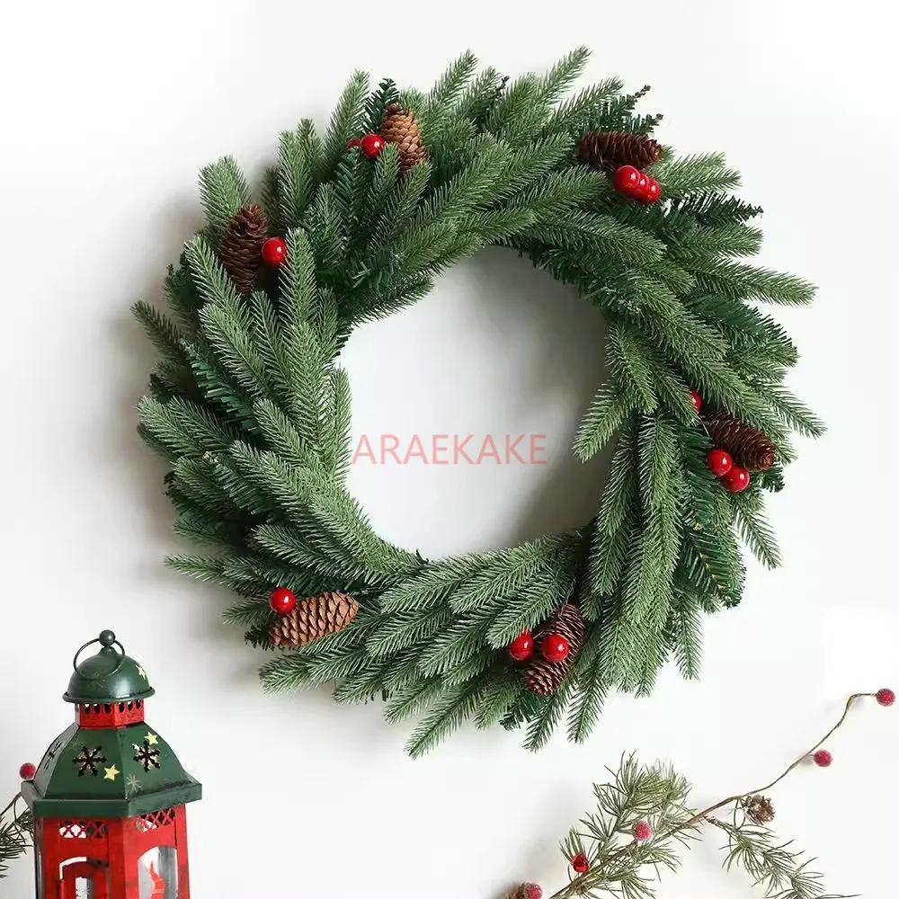 1pcs Round Christmas Wreath Flocking Wreath Christmas Door Decoration Pendant Diameter Garlands Home Decor
1pcs Round Christmas Wreath Flocking Wreath Christmas Door Decoration Pendant Diameter Garlands Home Decor