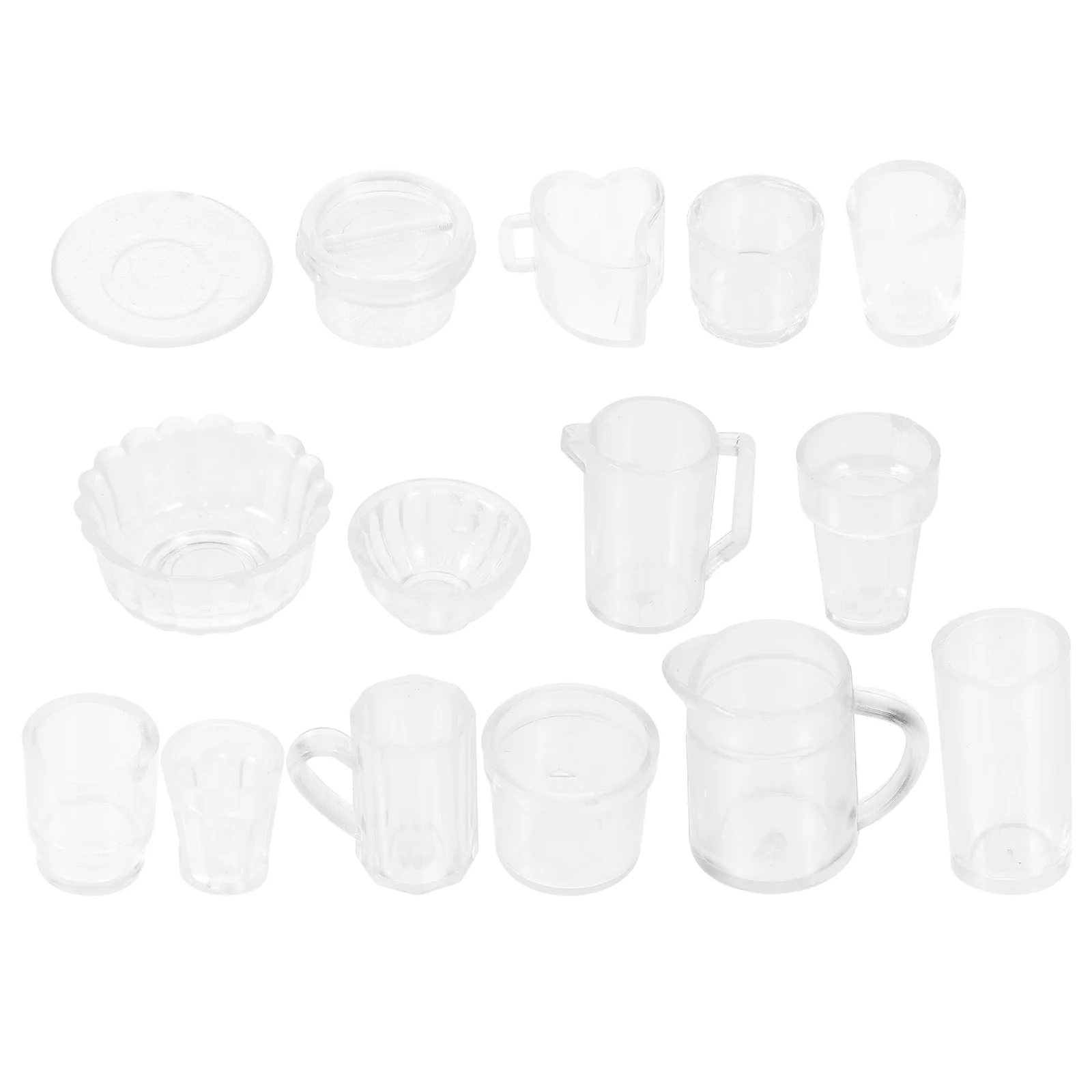 15 Pcs Mini Kitchen Utensils House Layout Props Kids Pretend Plastic Tableware Girl Toy
15 Pcs Mini Kitchen Utensils House Layout Props Kids Pretend Plastic Tableware Girl Toy