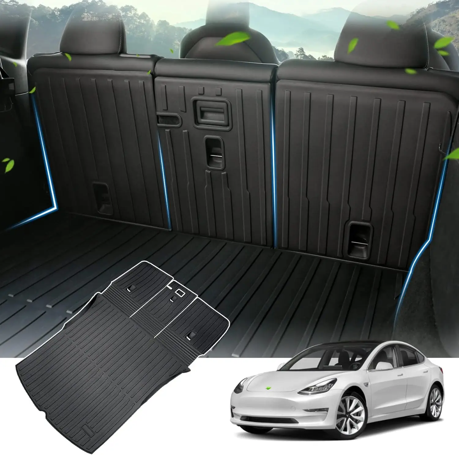 Коврик в багажник на заказ для Tesla Model Y 2020-2025 (5-местный), всепогодный, защитный, черный
Коврик в багажник на заказ для Tesla Model Y 2020-2025 (5-местный), всепогодный, защитный, черный