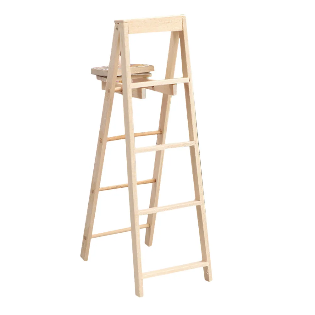 Miniature Wooden Design for Mini House Indoor Outdoor Decoration Realistic Landscape Ladder Ornamental Charm
Miniature Wooden Design for Mini House Indoor Outdoor Decoration Realistic Landscape Ladder Ornamental Charm