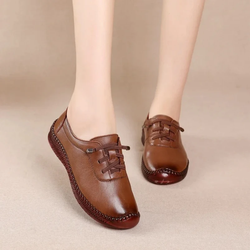 Весенняя обувь 2025 года, новые повседневные лоферы в студенческом стиле на толстой подошве, модная обувь из натуральной кожи
Весенняя обувь 2025 года, новые повседневные лоферы в студенческом стиле на толстой подошве, модная обувь из натуральной кожи