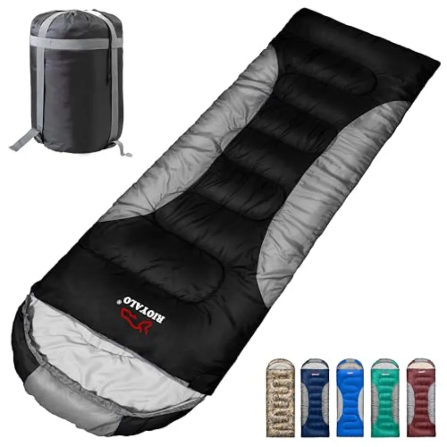0 Degree Winter Sleeping Bags for Adults Camping 450GSM - Temp Range (5F 32F) Portable Waterproof Compression Sack- Camping Sle
0 Degree Winter Sleeping Bags for Adults Camping 450GSM - Temp Range (5F 32F) Portable Waterproof Compression Sack- Camping Sle