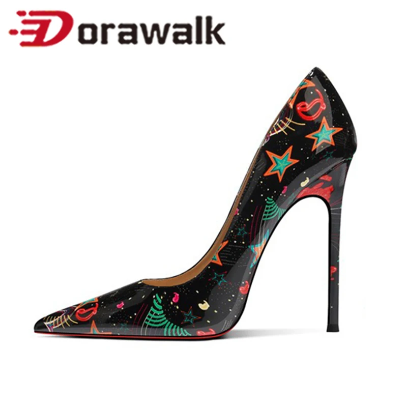 NEW Chic Printing 12/10/8cm SEXY OL Red Balck Woman High Heel Pumps Glossy Patent Slip on Pointed Toe Work Ladies Suit Shoes
NEW Chic Printing 12/10/8cm SEXY OL Red Balck Woman High Heel Pumps Glossy Patent Slip on Pointed Toe Work Ladies Suit Shoes