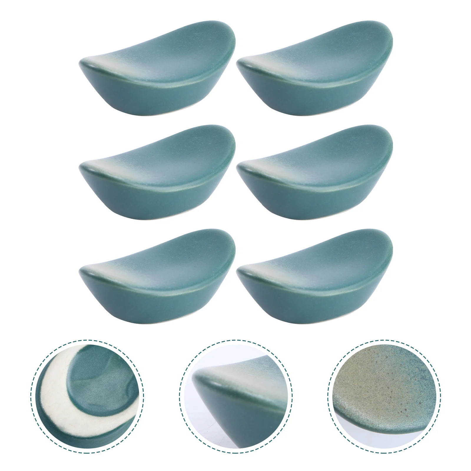 6Pcs Flambed Glazed Ceramic Kiln Vase Chopstick Holder Japanese Style Tableware Rest for Spoon Fork Easy Clean Dishwasher Safe
6Pcs Flambed Glazed Ceramic Kiln Vase Chopstick Holder Japanese Style Tableware Rest for Spoon Fork Easy Clean Dishwasher Safe