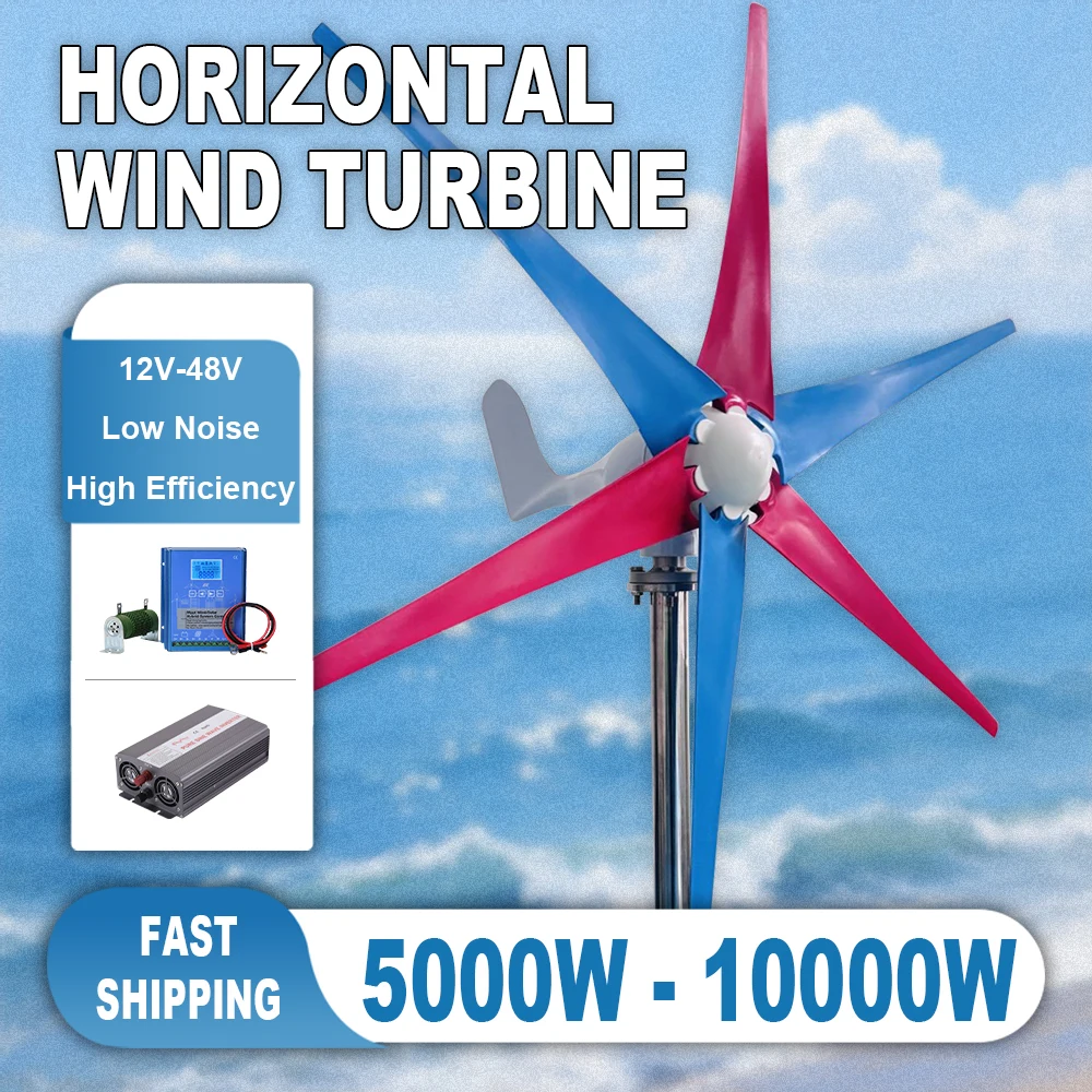 A mazon eBay WindMill Power Free Energy Генератор Ветряная турбина на крыше 10000 Вт 5000 Вт Напряжение 24 В 48 В 5 лопастей с контроллером MPPT
A mazon eBay WindMill Power Free Energy Генератор Ветряная турбина на крыше 10000 Вт 5000 Вт Напряжение 24 В 48 В 5 лопастей с контроллером MPPT