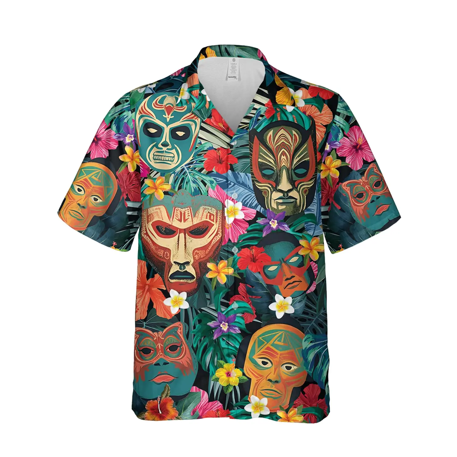Hawaiian Men's Shirt Mexican Mask Pattern Tops Summer New Fashion Casual Beach Down Button Shirt Casual Holiday Clothing 2025
Hawaiian Men's Shirt Mexican Mask Pattern Tops Summer New Fashion Casual Beach Down Button Shirt Casual Holiday Clothing 2025