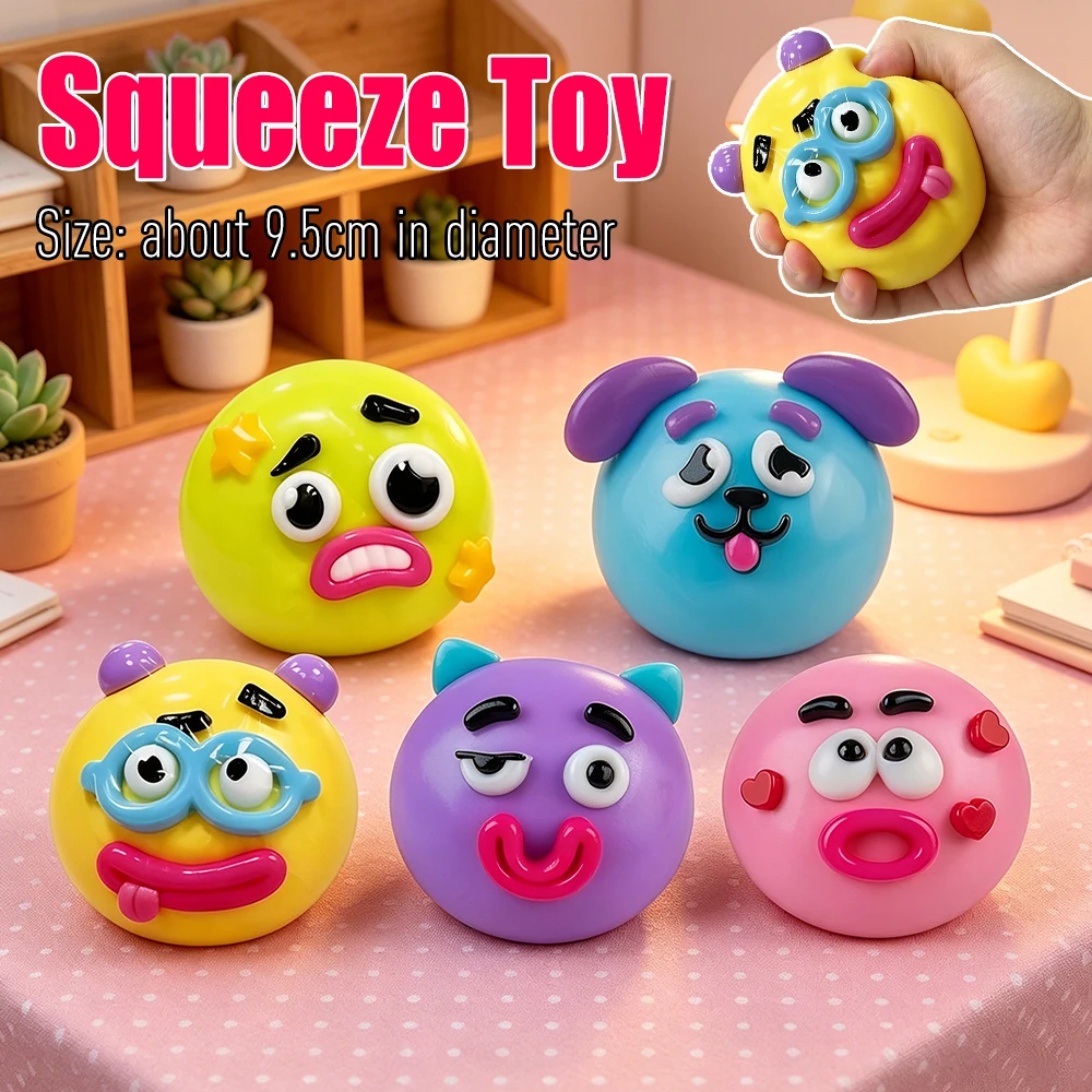 Soft Moldable Cute Slow Rise Squeeze Toy Cute Dog Face Swap Squishy Toy Stress Relief Relaxing Sensory Decompression Ball Toys
Soft Moldable Cute Slow Rise Squeeze Toy Cute Dog Face Swap Squishy Toy Stress Relief Relaxing Sensory Decompression Ball Toys