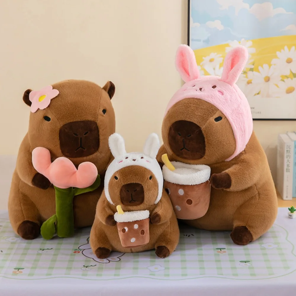 New Capybara Plush Toy Dinosaur Rabbit Bubble Cartoon Fluffy Capibara Dolls 30 40 50cm Home Decor Stuffed Animals Birthday Gifts
New Capybara Plush Toy Dinosaur Rabbit Bubble Cartoon Fluffy Capibara Dolls 30 40 50cm Home Decor Stuffed Animals Birthday Gifts