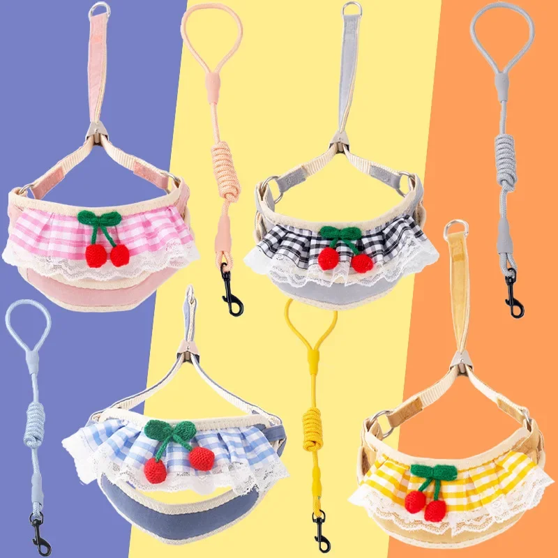 1/ Set Cute Cats Dog Harness Nylon Puppy Dog Harness Vest Walking Lace Chest Strap Adjustable for Small Medium Dogs Chihuahua
1/ Set Cute Cats Dog Harness Nylon Puppy Dog Harness Vest Walking Lace Chest Strap Adjustable for Small Medium Dogs Chihuahua