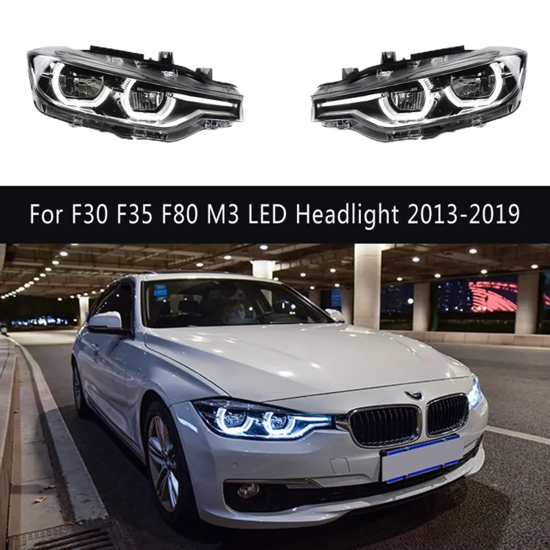 Car Headlight For BMW F30 F35 F80 M3 LED Headlight Assembly 13-19 Car Accessories Daytime Running Light Streamer Turn Signal
Car Headlight For BMW F30 F35 F80 M3 LED Headlight Assembly 13-19 Car Accessories Daytime Running Light Streamer Turn Signal