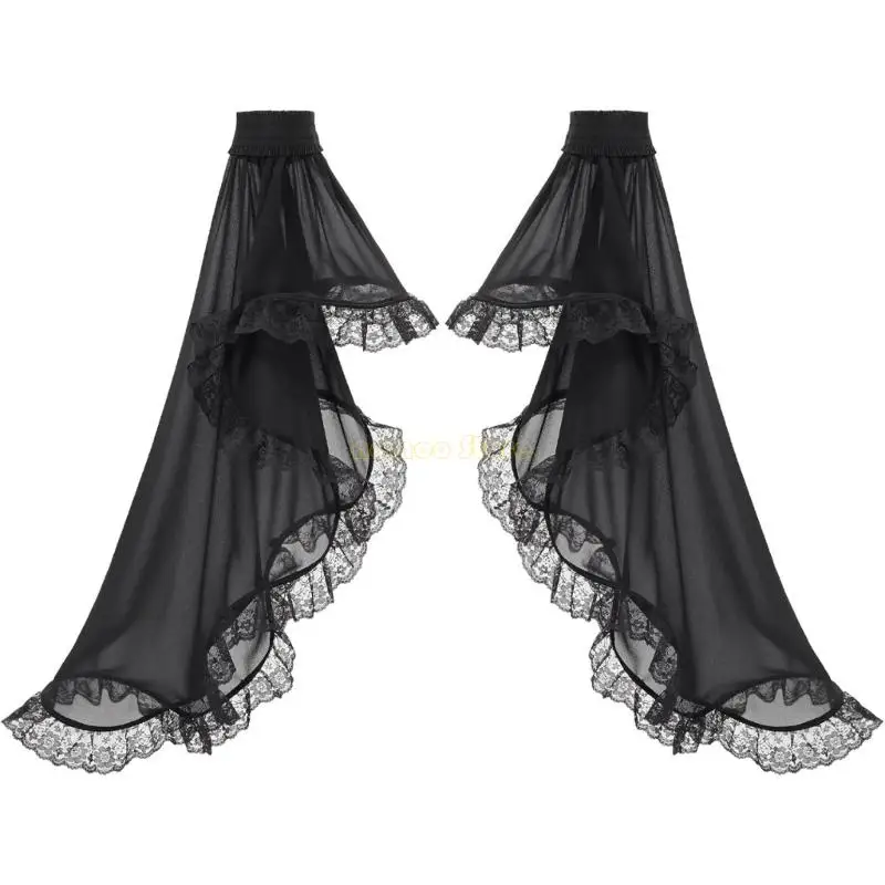 31BF Victorian Long Tulle Glove Goth Detachable Sleeve Medieval Renaissances Costume
31BF Victorian Long Tulle Glove Goth Detachable Sleeve Medieval Renaissances Costume