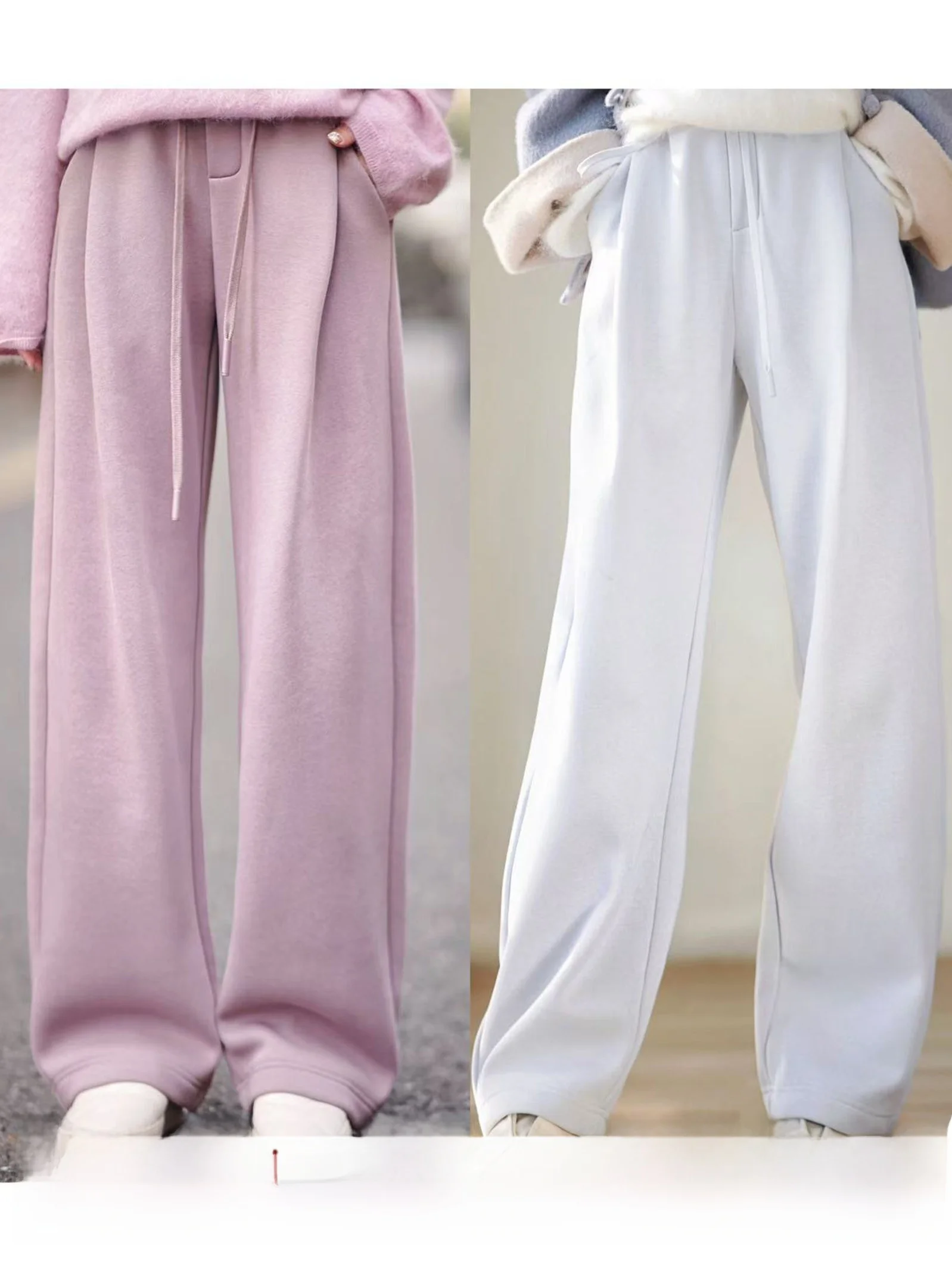 Свободные повседневные брюки из утолщенного хлопка с эластичным поясом, фиолетовые, для женщин, для комфортного повседневного образа и поездок на работу, прямого кроя
Свободные повседневные брюки из утолщенного хлопка с эластичным поясом, фиолетовые, для женщин, для комфортного повседневного образа и поездок на работу, прямого кроя