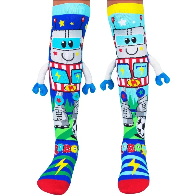 Children's Cartoon Robot Asymmetric Types A and B Stereo Middle-Long Stockings Boys and Girls
Children's Cartoon Robot Asymmetric Types A and B Stereo Middle-Long Stockings Boys and Girls