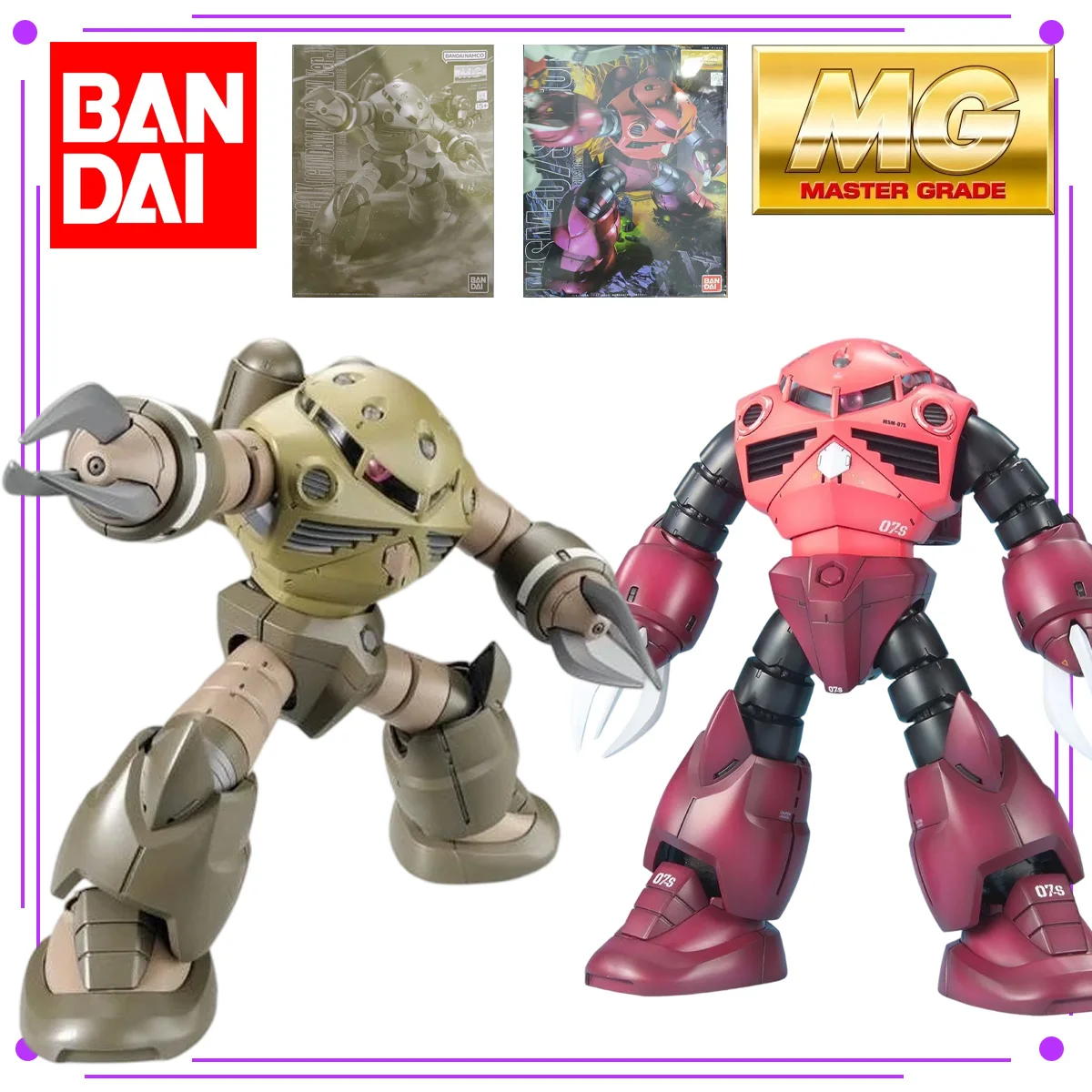 BANDAI MG 1/100 MSM-07S Z'Gok Commander Type Char's Custom Action Figure Model Kit Collectible Gift Anime Action
BANDAI MG 1/100 MSM-07S Z'Gok Commander Type Char's Custom Action Figure Model Kit Collectible Gift Anime Action