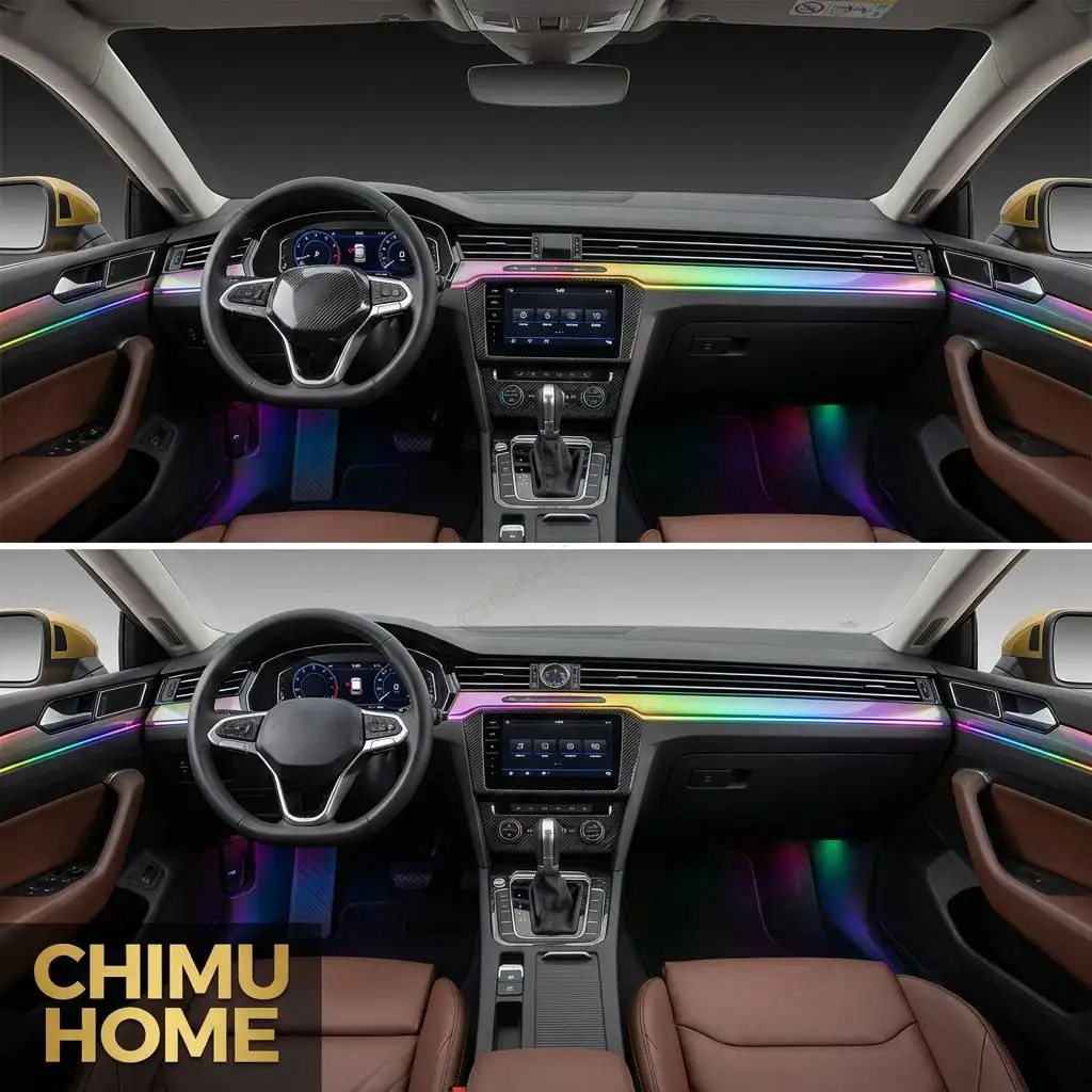 CHIMU HOME】 for B8 Arteon Series 1:1 Original Replacement Interior Ambient Lighting Kit Symphony LED App Screen Control 12V
CHIMU HOME】 for B8 Arteon Series 1:1 Original Replacement Interior Ambient Lighting Kit Symphony LED App Screen Control 12V