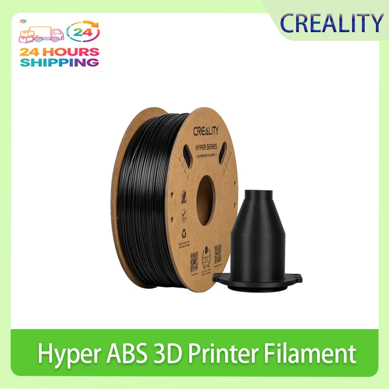 Creality Hyper ABS Filament 1.75mm 3D Printer Filament for High Temperature Resistance Accuracy 0.05 mm for Most 3D Printers
Creality Hyper ABS Filament 1.75mm 3D Printer Filament for High Temperature Resistance Accuracy 0.05 mm for Most 3D Printers