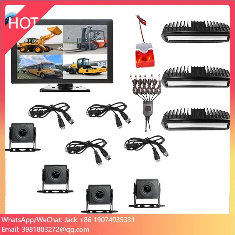 LED Light Intelligent Forklift System Car Alarms Features Blind Spot Area Alarm Reverse Video Radar Detection Collision
LED Light Intelligent Forklift System Car Alarms Features Blind Spot Area Alarm Reverse Video Radar Detection Collision