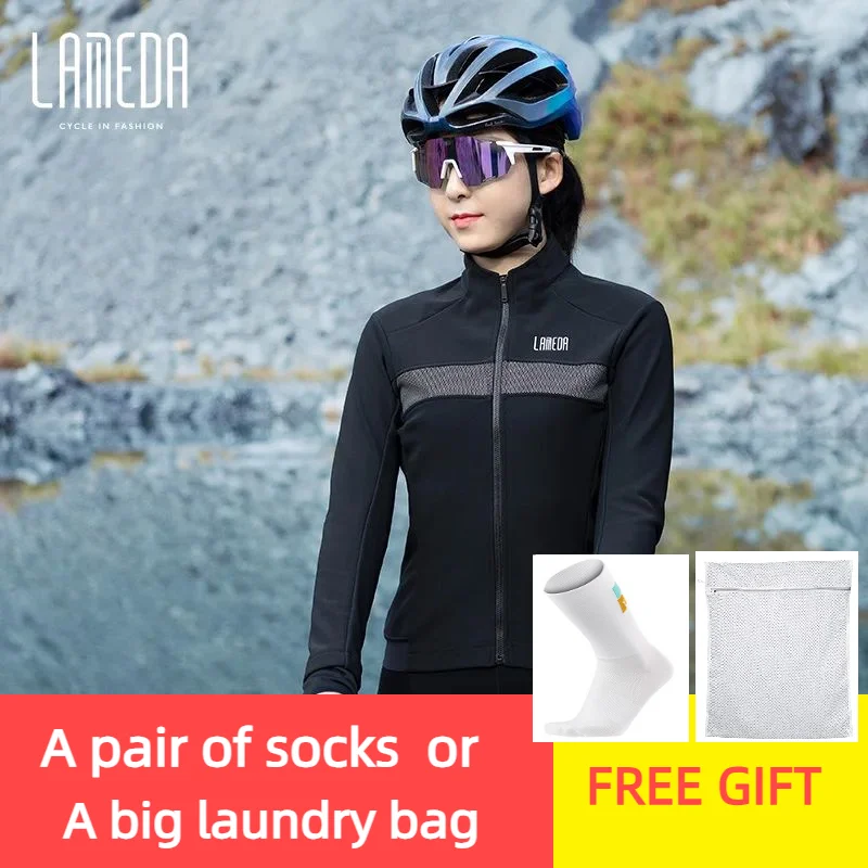 Lameda Bike Coat Women Winter Cycling Clothing Long Sleeves Warm Fleece Women Bike Clothing Winter Women Cycling Jersey
Lameda Bike Coat Women Winter Cycling Clothing Long Sleeves Warm Fleece Women Bike Clothing Winter Women Cycling Jersey