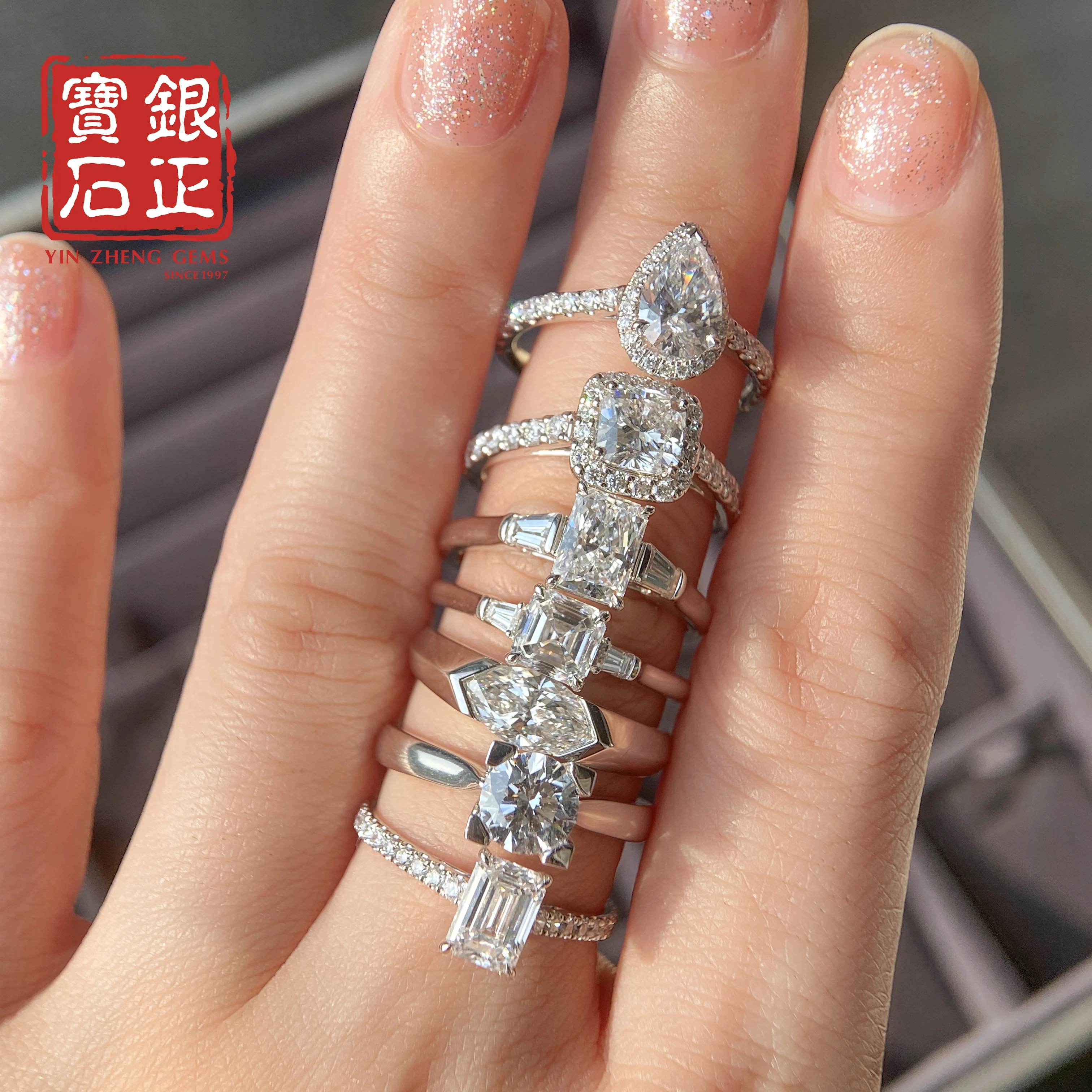 YinZheng 14K White Gold Lab Grown Diamond Engagement Ring 1CT EF Color VS1 With GRC Certificate Lab Diamond Engagement Ring
YinZheng 14K White Gold Lab Grown Diamond Engagement Ring 1CT EF Color VS1 With GRC Certificate Lab Diamond Engagement Ring