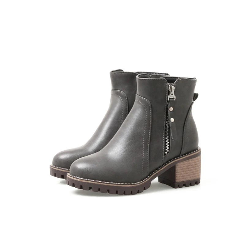 ORCHALISA 2025 Concise Women's Ankle Boots 6cm Chunky Heel Short Plush Round Toe Platform US13 Black Beige Grey Outdoor Casual
ORCHALISA 2025 Concise Women's Ankle Boots 6cm Chunky Heel Short Plush Round Toe Platform US13 Black Beige Grey Outdoor Casual