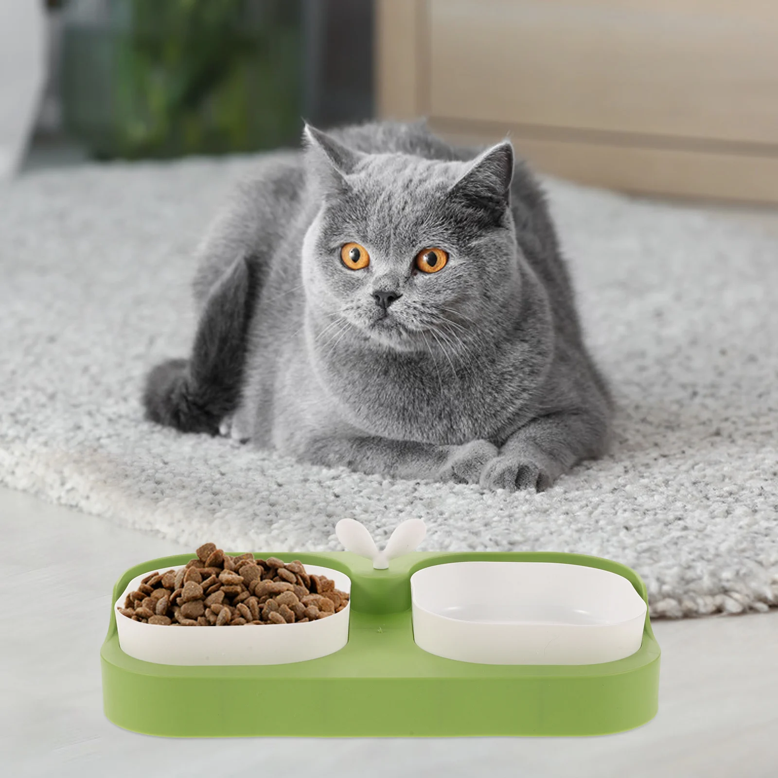 Cat Feeding Bowl Plastic Pet Bowl Non-Slip Food Holder For Cats Kitten Water Dish Durable Smooth Surface Easy Clean Pet
Cat Feeding Bowl Plastic Pet Bowl Non-Slip Food Holder For Cats Kitten Water Dish Durable Smooth Surface Easy Clean Pet
