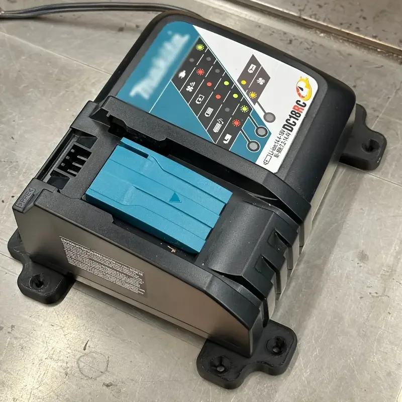 2-Piece Wall-Mount Charger Holder For DC18RC And DC40RA Secure Storage For Fast Chargers Garage And Workshop Tool Storage
2-Piece Wall-Mount Charger Holder For DC18RC And DC40RA Secure Storage For Fast Chargers Garage And Workshop Tool Storage