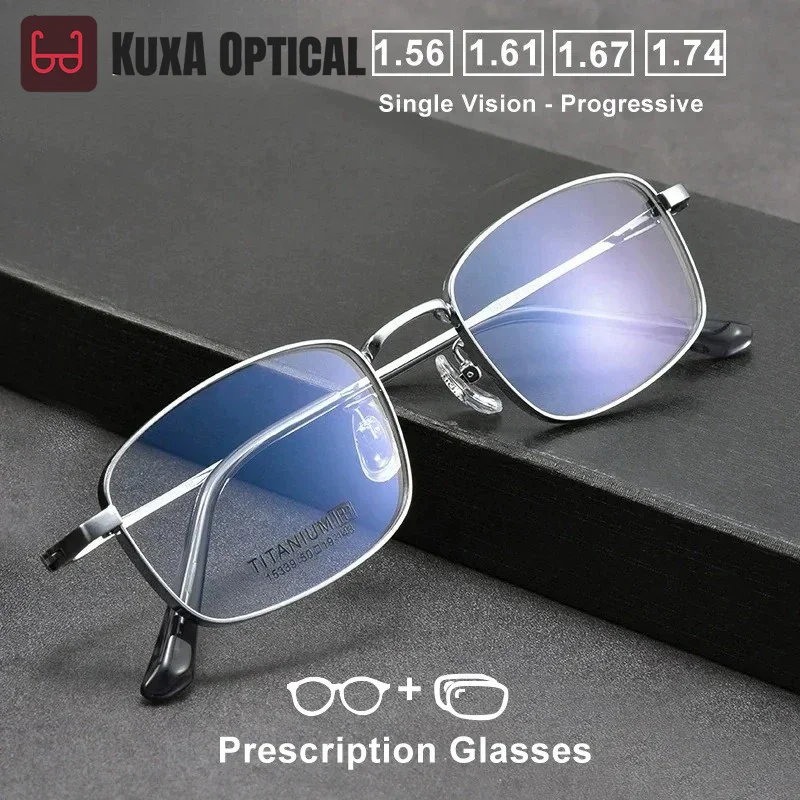 XUKA M Size / Pure Titanium Optical Men Fashion Myopia Corrective Glasses Prescription Glasses Women and Suitable for High
XUKA M Size / Pure Titanium Optical Men Fashion Myopia Corrective Glasses Prescription Glasses Women and Suitable for High