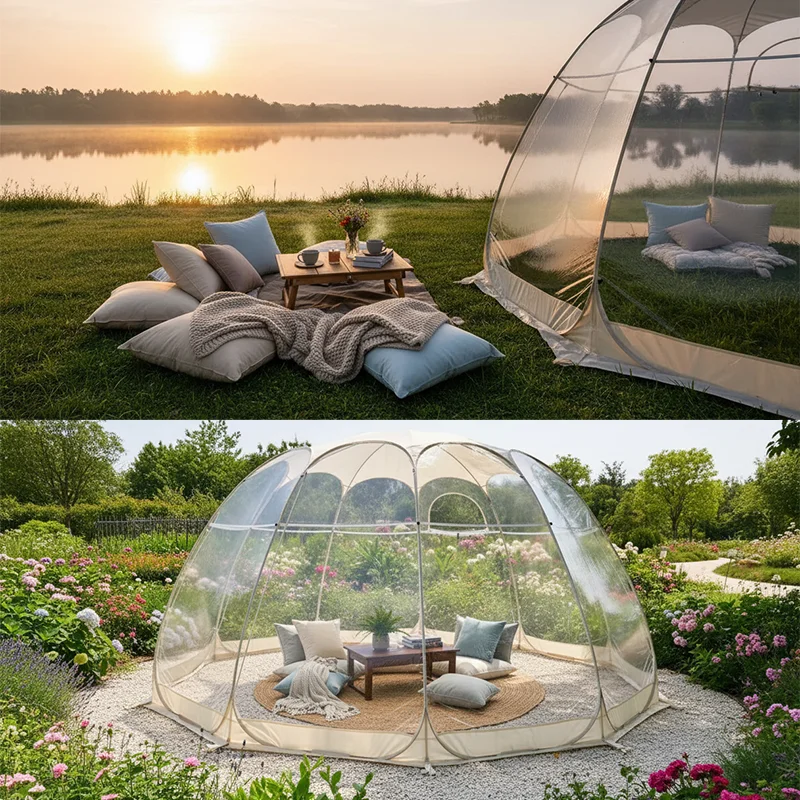 Large Quick-Set Bubble Tent Portable Outdoor Igloo Extreme Cold Resistant Winter Shelter for Camping And Backyard Use
Large Quick-Set Bubble Tent Portable Outdoor Igloo Extreme Cold Resistant Winter Shelter for Camping And Backyard Use