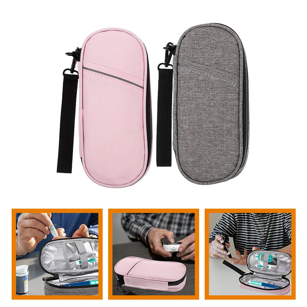 2 Pcs Diabete Storage Bag Insulin Cooler Pack Insulation Holder Travel Pouch
2 Pcs Diabete Storage Bag Insulin Cooler Pack Insulation Holder Travel Pouch