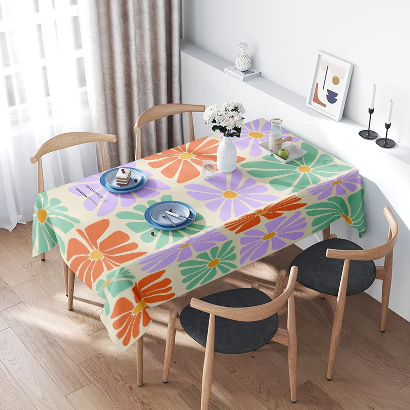 Modern Floral Tablecloth Large Size Printed Polyester Table Covers with Decorative Placemats for Home Dining Room Decoration in
Modern Floral Tablecloth Large Size Printed Polyester Table Covers with Decorative Placemats for Home Dining Room Decoration in