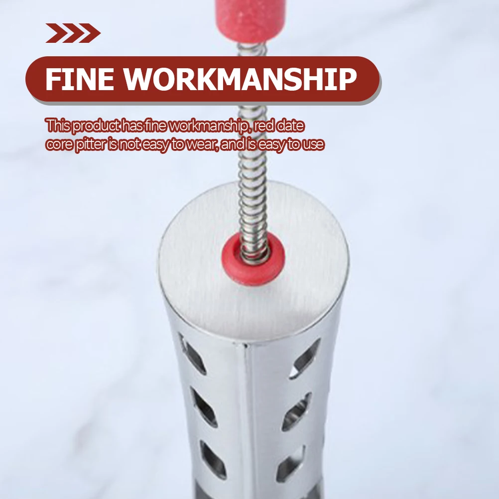 Fruit Core Remover Corer Cherry Pitter Tools Stone 304 Stainless Steel Portable
Fruit Core Remover Corer Cherry Pitter Tools Stone 304 Stainless Steel Portable