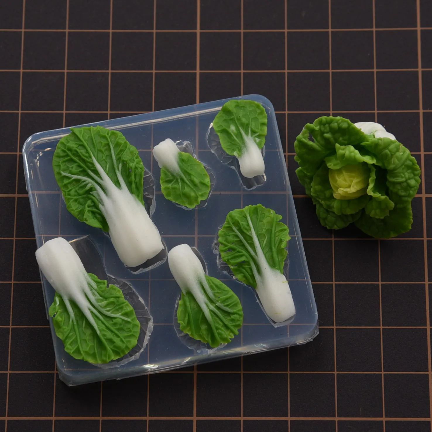 Miniature Dollhouse Vegetables DIY silicone Mold polymer Clay Mini 3D Cabage Handcraft DIY molds Tools
Miniature Dollhouse Vegetables DIY silicone Mold polymer Clay Mini 3D Cabage Handcraft DIY molds Tools