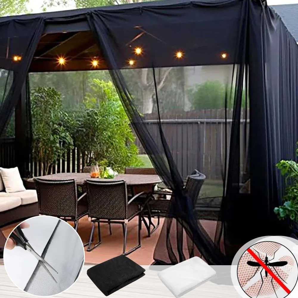 Large Hanging Bug Net for Bedroom Outside Breathable Fine Mesh Insect Screen for Gazebo Balcony Backyard Portable White/black
Large Hanging Bug Net for Bedroom Outside Breathable Fine Mesh Insect Screen for Gazebo Balcony Backyard Portable White/black