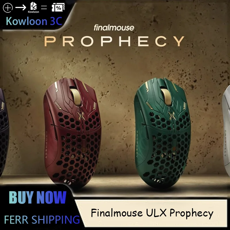 Finalmouse ULX Prophecy Wireless Mouse 10th Anniversary Commemoration Co Branded Lightweight Custom PC Esports Office Mice
Finalmouse ULX Prophecy Wireless Mouse 10th Anniversary Commemoration Co Branded Lightweight Custom PC Esports Office Mice