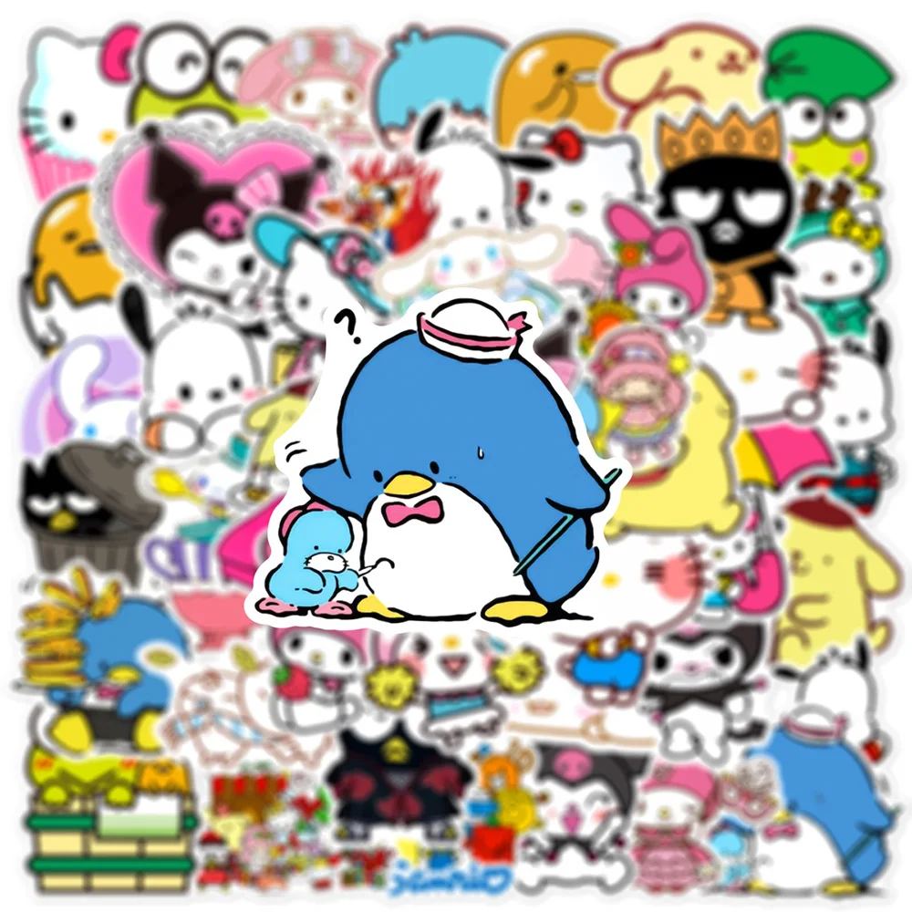 10/30/50pcs Kawaii Sanrio Cartoon Stickers Waterproof Kuromi Sticker for Laptop Suitcase Luggage Car Bike Kids Decals Toy Gift
10/30/50pcs Kawaii Sanrio Cartoon Stickers Waterproof Kuromi Sticker for Laptop Suitcase Luggage Car Bike Kids Decals Toy Gift