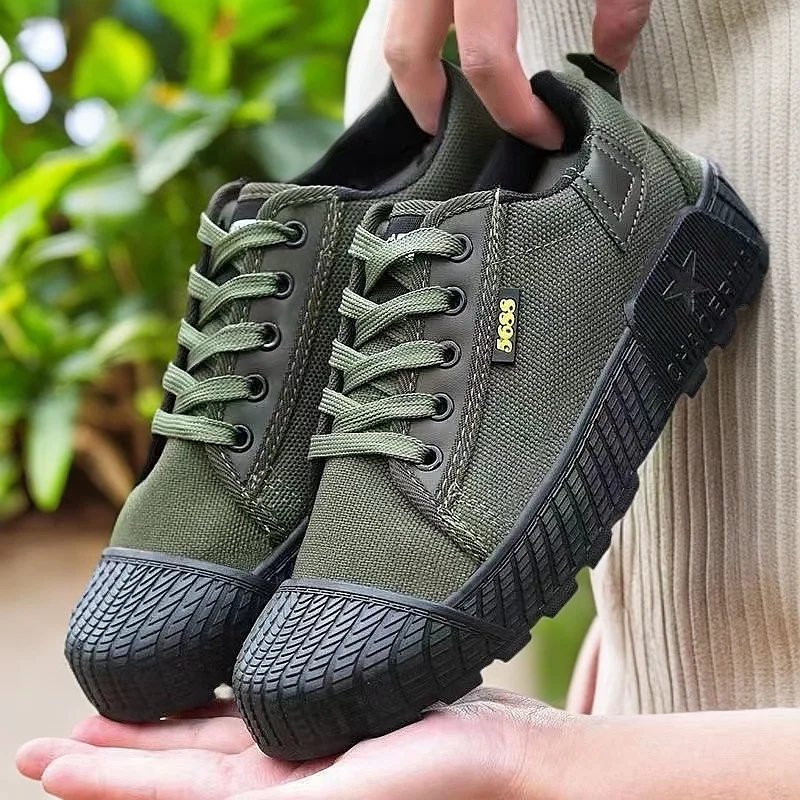 Summer Canvas Breathable Ware-resistant Man's Shoes Non-slip Outdoor Construction Site Labor Insurance Dad Leisure Shoes
Summer Canvas Breathable Ware-resistant Man's Shoes Non-slip Outdoor Construction Site Labor Insurance Dad Leisure Shoes