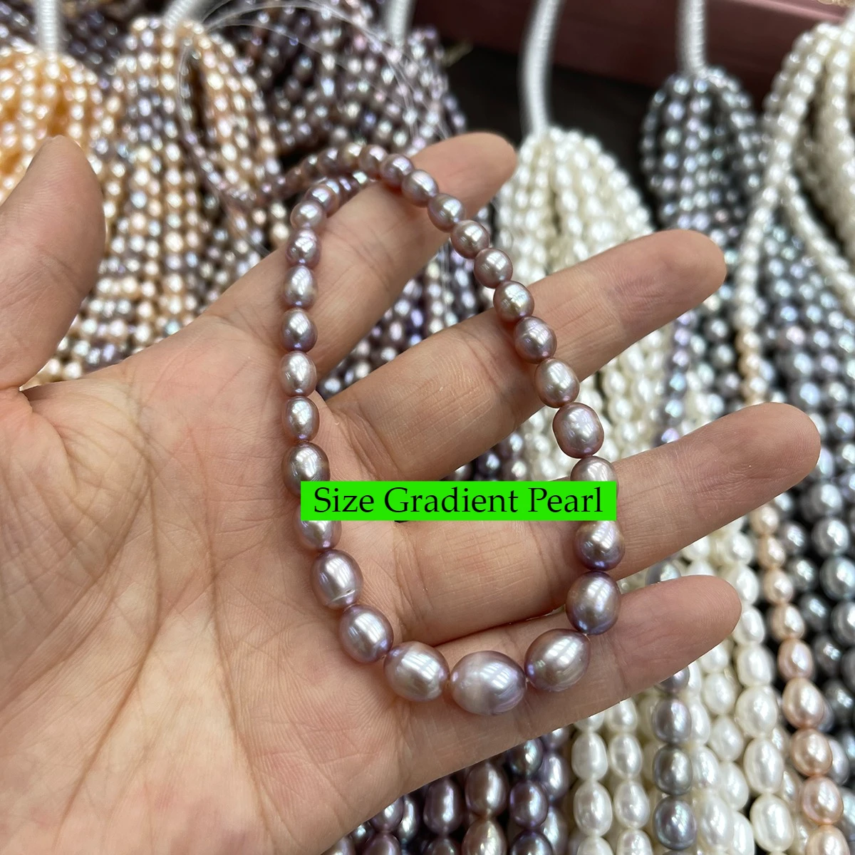 Size Gradient Pearl Natural Freshwater Pearl Rice Pearl For Jewelry Making DIY Necklace Earrings Bracelet Accessory
Size Gradient Pearl Natural Freshwater Pearl Rice Pearl For Jewelry Making DIY Necklace Earrings Bracelet Accessory