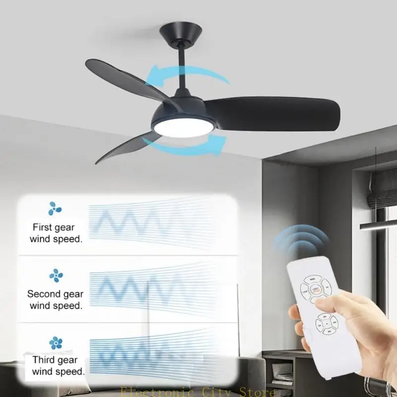 Универсальный комплект приемников дистанционного управления RF433 МГц для потолочного вентилятора, лампы, стабильного сигнала дальнего действия, простая установка 
Универсальный комплект приемников дистанционного управления RF433 МГц для потолочного вентилятора, лампы, стабильного сигнала дальнего действия, простая установка