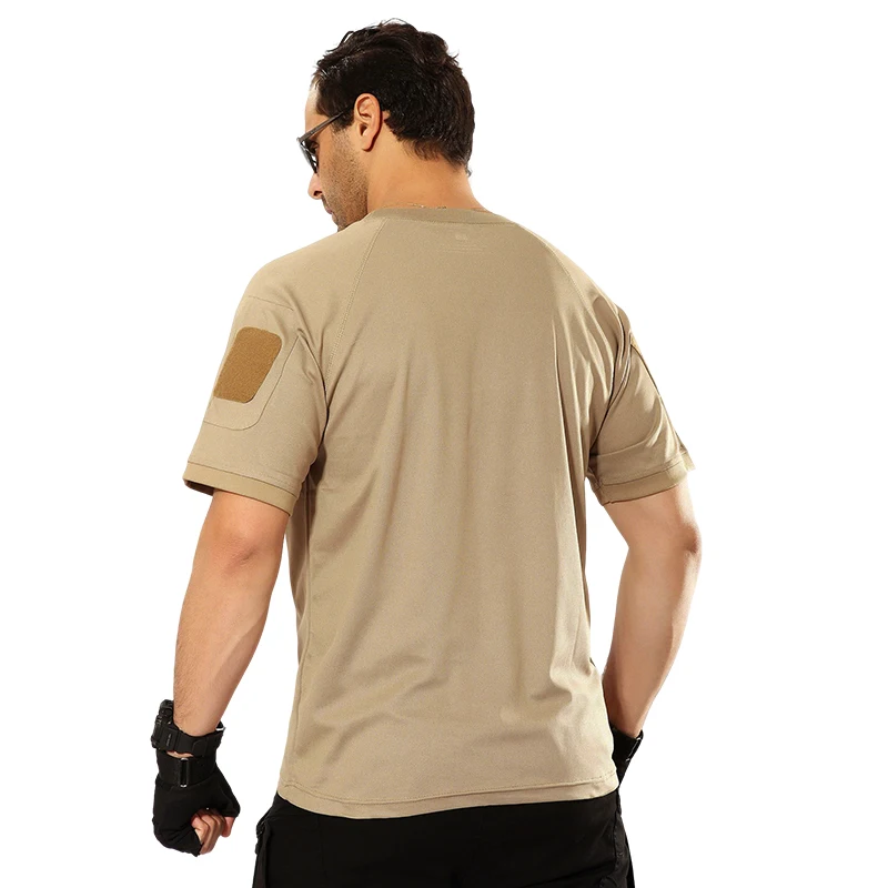 Men's Short Sleeve Military Tactical T-Shirt, Athletic Gym Training Army Shirts, Outdoor Hiking Workout Shirt
Men's Short Sleeve Military Tactical T-Shirt, Athletic Gym Training Army Shirts, Outdoor Hiking Workout Shirt