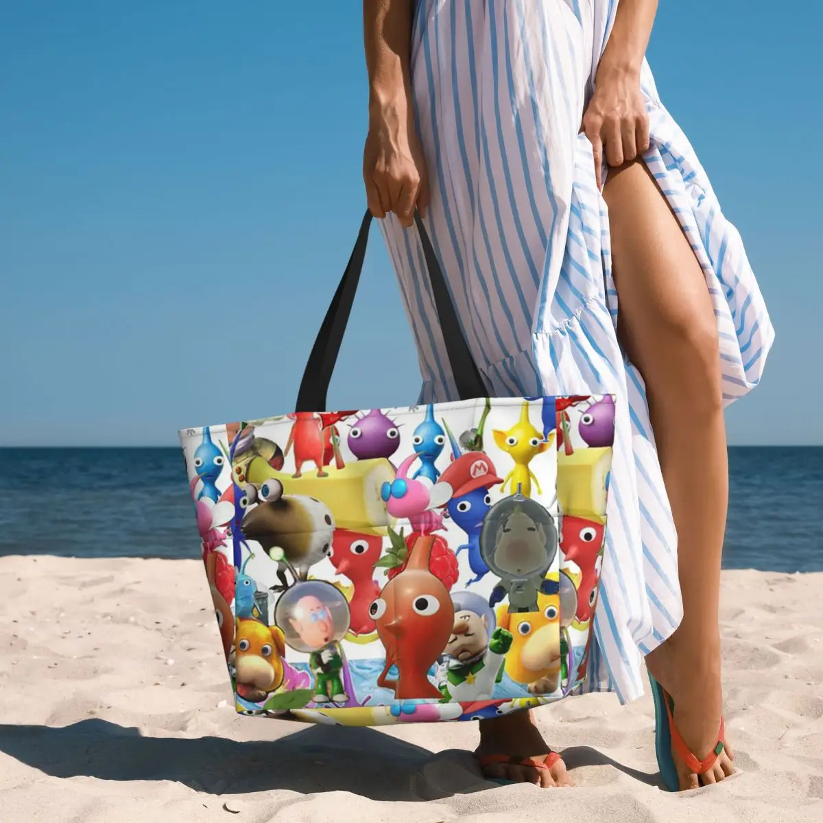 Pikmin Characters Beach Tote Bag Sport Gym Yoga Duffle Large Tote Bag Women Travel Bag Fitness bag
Pikmin Characters Beach Tote Bag Sport Gym Yoga Duffle Large Tote Bag Women Travel Bag Fitness bag