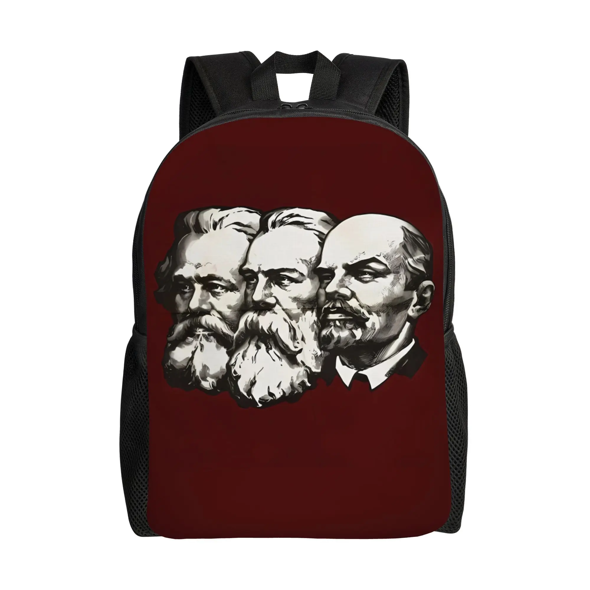 Karl Marx Engels and Lenin Backpack Fashion Backpacks Unisex Daily Large High School Bags High Quality Rucksack
Karl Marx Engels and Lenin Backpack Fashion Backpacks Unisex Daily Large High School Bags High Quality Rucksack