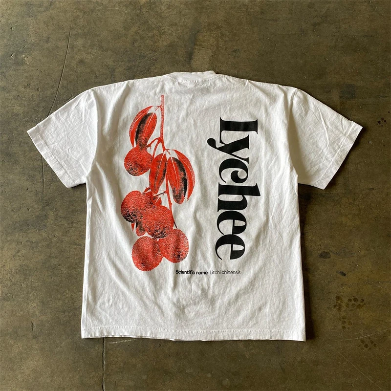 Pure Cotton 260g Heavyweight Short Sleeve T-Shirt Men Women Style Casual Streetwear American Vibe Fashionable Brand Tee
Pure Cotton 260g Heavyweight Short Sleeve T-Shirt Men Women Style Casual Streetwear American Vibe Fashionable Brand Tee