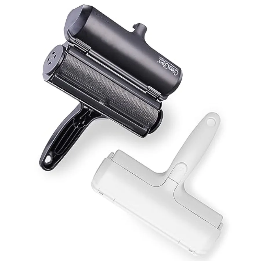 Pet Hair Remover and Reusable Lint Roller - Original White Black Cat and Dog Hair Remover
Pet Hair Remover and Reusable Lint Roller - Original White Black Cat and Dog Hair Remover