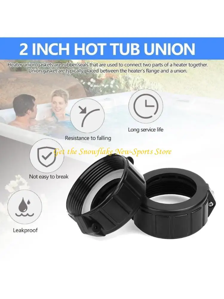 E56D Split Nut Adapters For Heaters Pipe Connection Easyly Installation Includes Hardware Gaskets Spa Accessory
E56D Split Nut Adapters For Heaters Pipe Connection Easyly Installation Includes Hardware Gaskets Spa Accessory