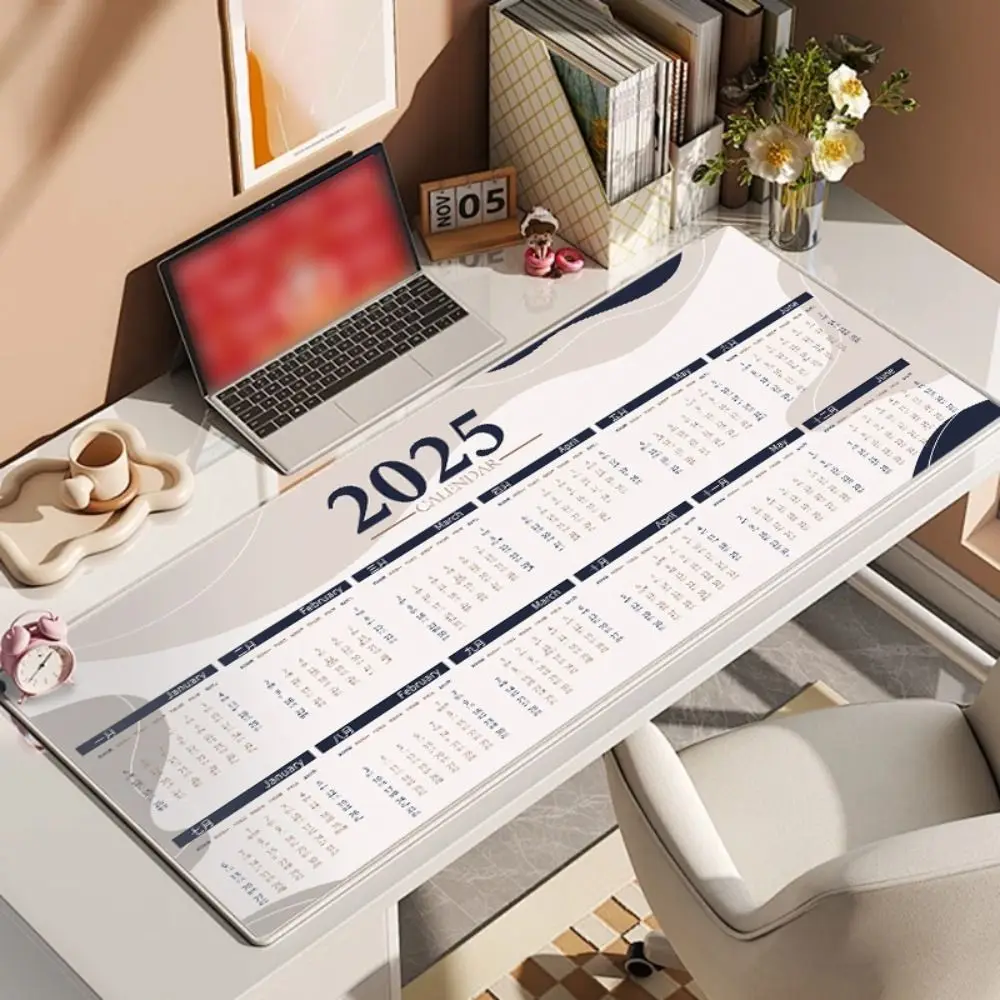 Creative 2025 Calendar Mouse Pad Stitched Edge 80x30cm 90x40cm Keyboard Mats Smooth Thickened Non-Slip Desk Mat PC Accessories
Creative 2025 Calendar Mouse Pad Stitched Edge 80x30cm 90x40cm Keyboard Mats Smooth Thickened Non-Slip Desk Mat PC Accessories