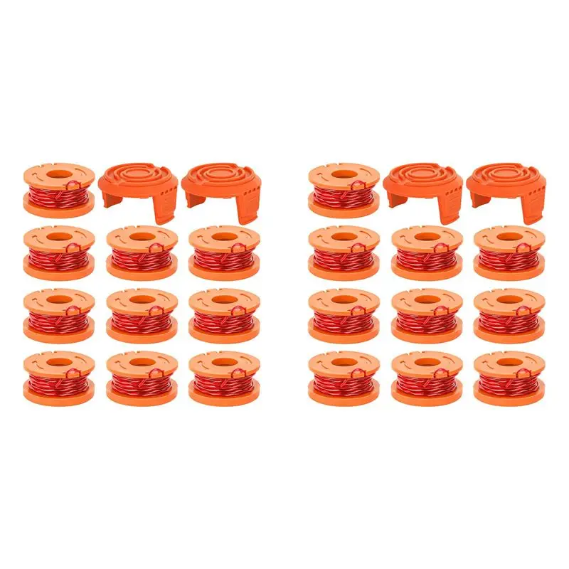 Леска для триммера Worx, 24 шт., WA0010, сменные катушки для триммера Worx, запасные лески для триммера 0,065 дюйма для Worx-AT30
Леска для триммера Worx, 24 шт., WA0010, сменные катушки для триммера Worx, запасные лески для триммера 0,065 дюйма для Worx-AT30