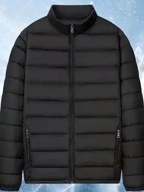 Ультратонкая мужская пуховая куртка из хлопка, легкая, портативная, больших размеров, удлиненная, приталенная, весенняя, молодежный тренд
Ультратонкая мужская пуховая куртка из хлопка, легкая, портативная, больших размеров, удлиненная, приталенная, весенняя, молодежный тренд